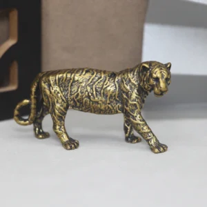 Brass Figurines Statue – Decorative Miniature Home Décor