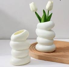 Flower Vase Room Decoration Modern Home Decor, Bedroom Garden Table Plant Decorative Vase